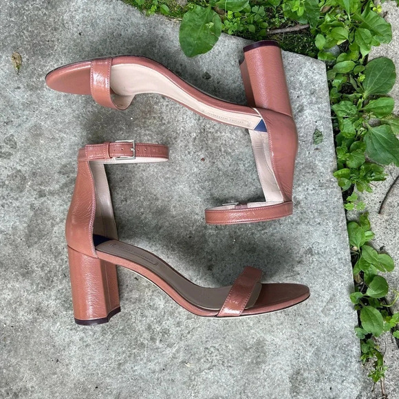 Stuart Weitzman 75 Less  Nudist Sandals, size 9 - Picture 6 of 16